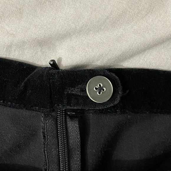 Eddie Bauer Velvet Velour Pants High Waist Stretch - Picture 5 of 10